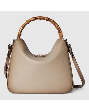 Gucci Sac À Épaule Diana Moyen Format - Neutre