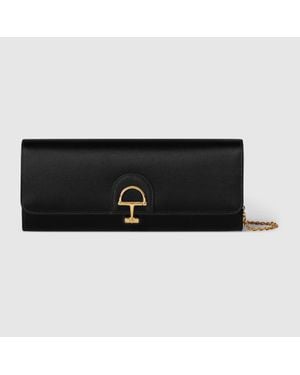 Gucci 73 Clutch, Fabric - Black