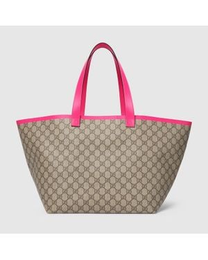 Gucci Totissima Medium Tote Bag - Pink