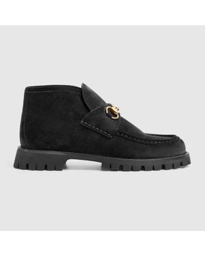 Gucci Botín Con Horsebit Para Mujer, Talla - Negro