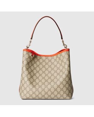 Gucci Bolso Bombonera Gg Emblem Tamaño Mediano - Marrón