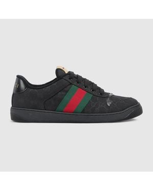 Gucci Worn-Out Effect Screener Trainer - Black