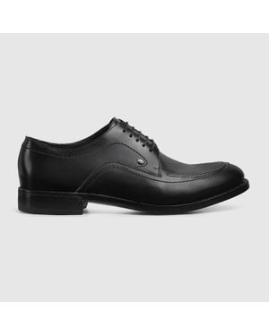 Gucci Scarpa Stringata Uomo, Taglia - Nero