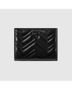 Gucci Gg Marmont Wallet - Black
