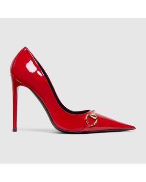 Gucci Donna Pump, Leather - Red
