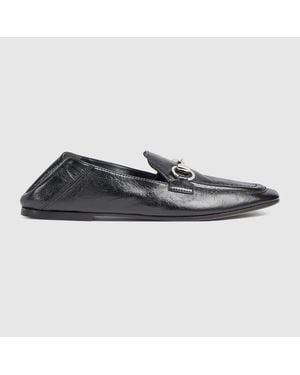 Gucci Mocassins Jordaan Soft Pour Femme, Taille - Noir