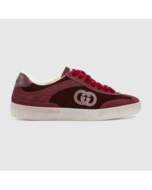 Gucci G75 Trainer, Size 34 It - Red