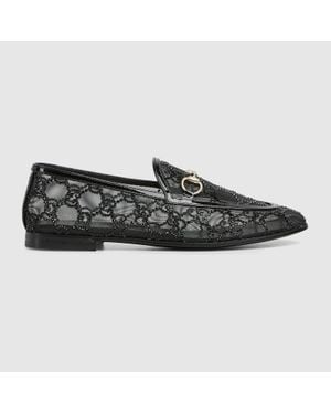 Gucci Jordaan Loafer, Size 35 It - Black