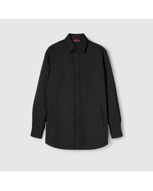 Gucci Gg Canvas Shirt - Black