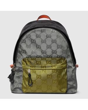 Gucci Zaino Match Con Gg Misura Media - Verde