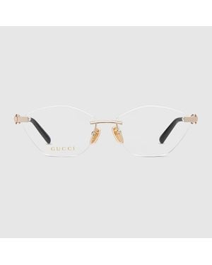 Gucci Occhiale Cat-Eye - Metallizzato