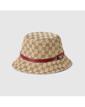 Gucci Fischerhut Aus Gg Canvas, Größe - Natur