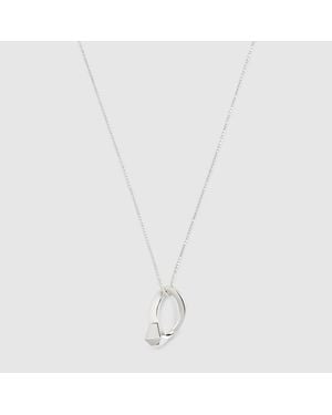 Gucci Chiodo Pendant Necklace - White