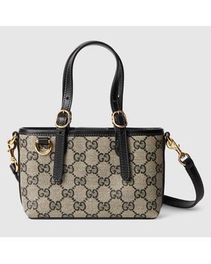 Gucci Mini Borsa Gg Emblem - Metallizzato