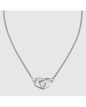 Gucci Collier À Pendentif Staffa - Métallisé