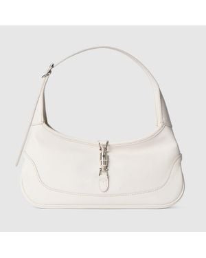 Gucci Jackie Slim Medium Shoulder Bag - White