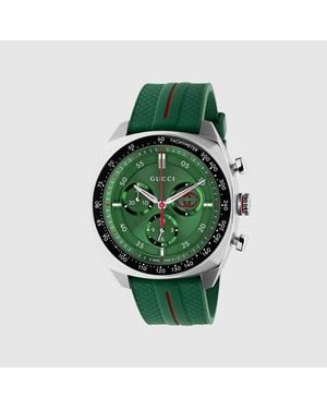Gucci Interlocking Watch, 41Mm - Green