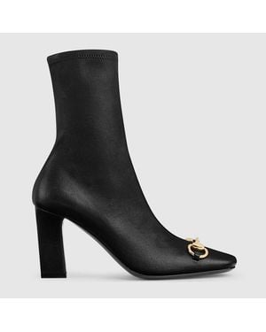 Gucci Signora Bootie, Leather - Black