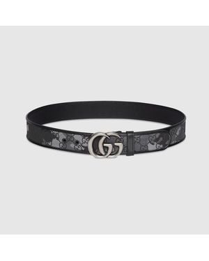 Gucci Gg Marmont Belt, Size 100 - Black
