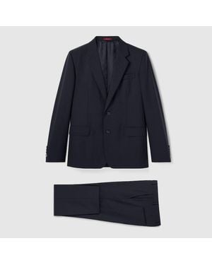 Gucci Wool Suit - Blue