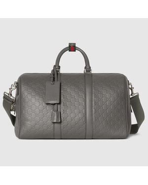 Gucci Gg Emblem Medium Duffle Bag - Black