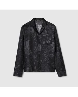 Gucci Camicia Bowling - Nero