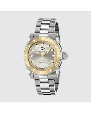 Gucci Orologio Dive, 40 Mm - Metallizzato