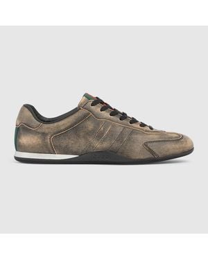 Gucci Baskets Shift Pour Homme, Taille - Gris