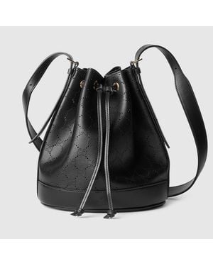 Gucci Sac Seau Venice Petit Format - Schwarz