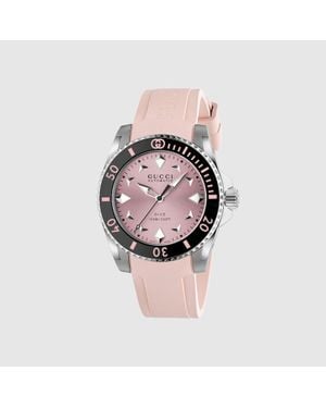 Gucci Dive Watch, 36Mm - Pink