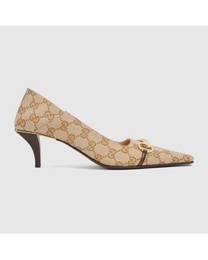 Gucci Vittoria Pump - Metallic