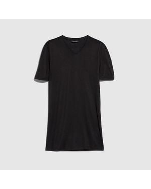 Gucci Silk Jersey T-Shirt - Black