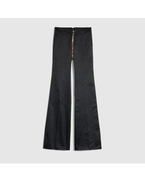 Gucci Cotton Duchesse Trousers - Black