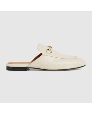 Gucci Princetown Slipper - White