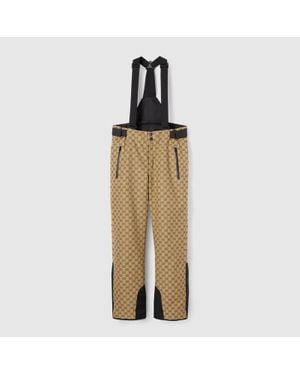 Gucci Gg Technical Fabric Jacquard Trousers, Ready-To-Wear - Natural