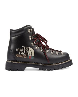 Gucci The North Face X Men's Ankle Boot - Black