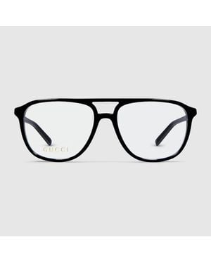 Gucci Navigator Optical Frame - Black