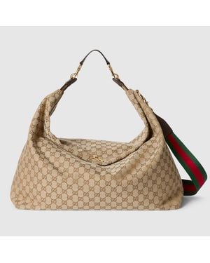 Gucci Sac À Bandoulière Brera Grand Format - Marron