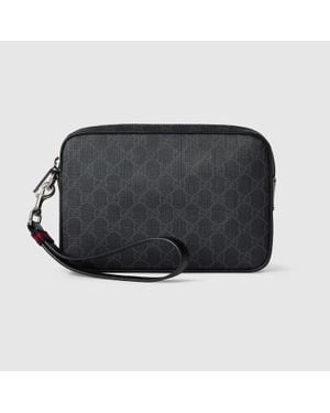 Gucci Kleine Gg Pouch - Schwarz