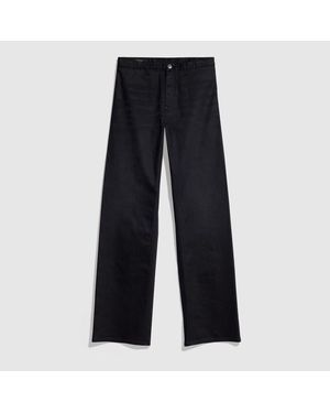 Gucci Cotton Denim Trousers - Blue