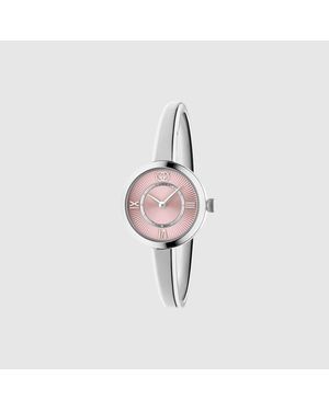 Gucci Model 2000 Watch, 24Mm, Steel - Pink