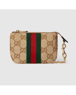 Gucci Portamonedas Gg Con Cadena - Neutro