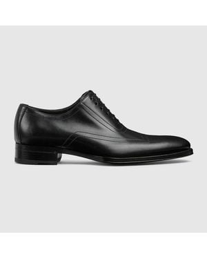 Gucci Lace-Up Shoe - Black
