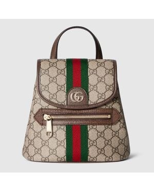 Gucci Kleiner Ophidia Rucksack - Braun