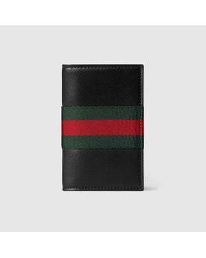 Gucci Web Trademark Kartenetui - Schwarz