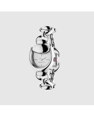 Gucci Horsebit Watch, 27X23Mm, Steel - Metallic