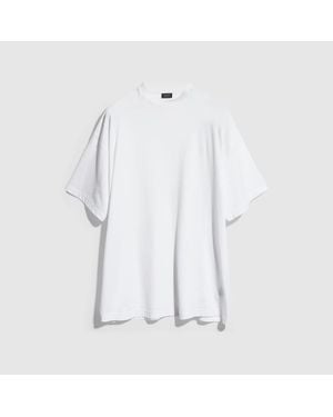 Gucci Lightweight Silk Jersey T-Shirt With Embroidery - White