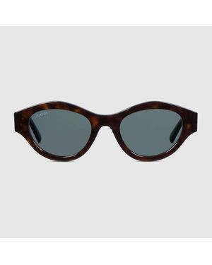 Gucci Cat-Eye Frame Sunglasses - Black