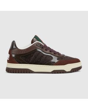 Gucci Zapatilla Re-Web Para Mujer, Talla - Marrón