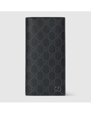 Gucci Interior Gg Long Wallet - Grey